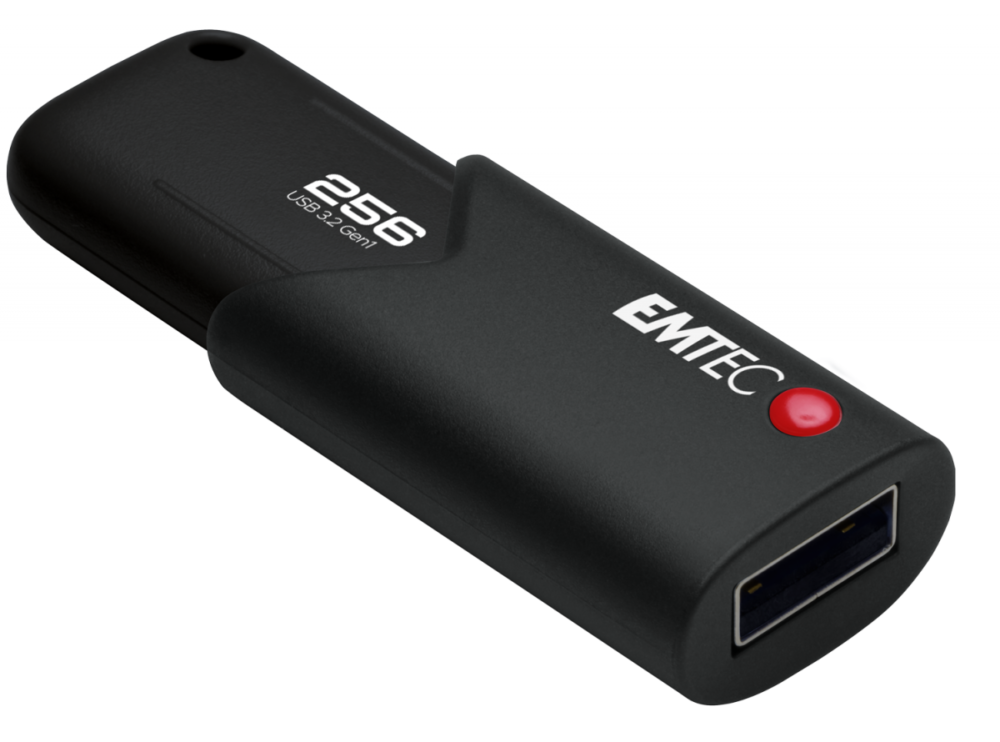 USB FlashDrive 256GB EMTEC B120 Click Secure USB 3.2 (100MB