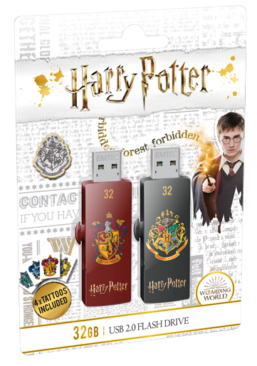 USB FlashDrive 32GB EMTEC M730 (Harry Potter Gryffindor & Hogwarts) USB 2.0