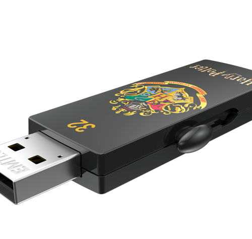 USB FlashDrive 32GB EMTEC M730 (Harry Potter Hogwarts - Black) USB 2.0