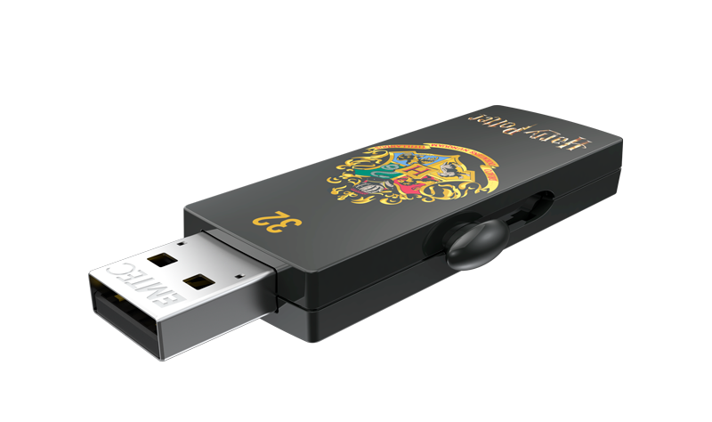 USB FlashDrive 32GB EMTEC M730 (Harry Potter Hogwarts - Black) USB 2.0