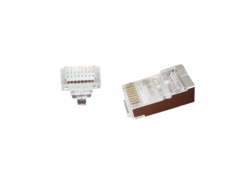 Universal Pass-Through modular FTP Stecker 8P8C 10er Pack LC-PTF-01
