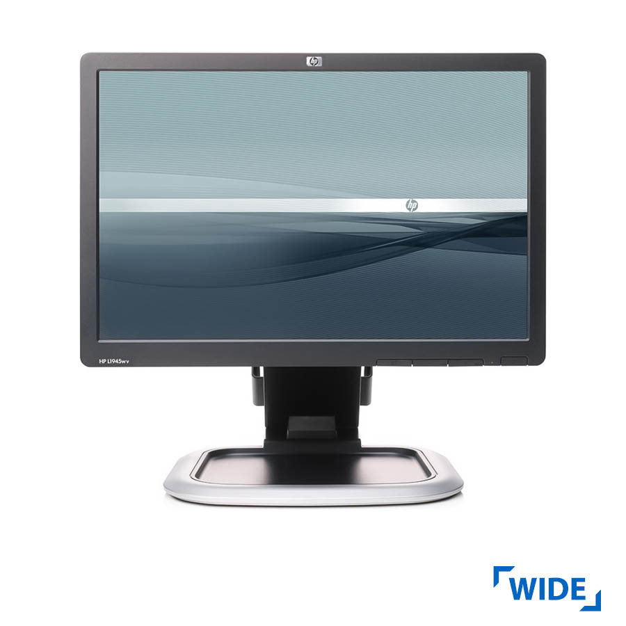 Used Monitor 1945w/TFT/HP/19"/1440x900/wide/Black/D-SUB & DVI-D