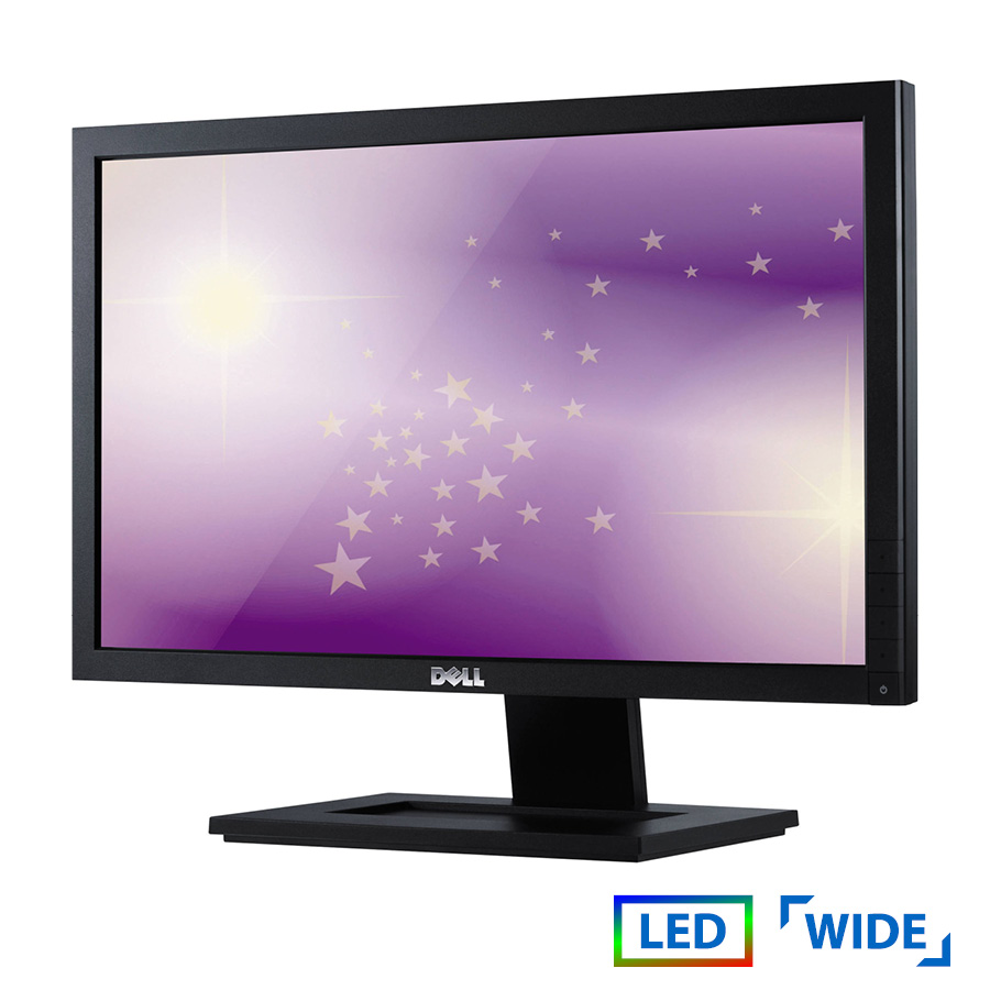 Used Monitor E2011H LED/DELL/20"/1600x900/Wide/Black/D-SUB & DVI-D