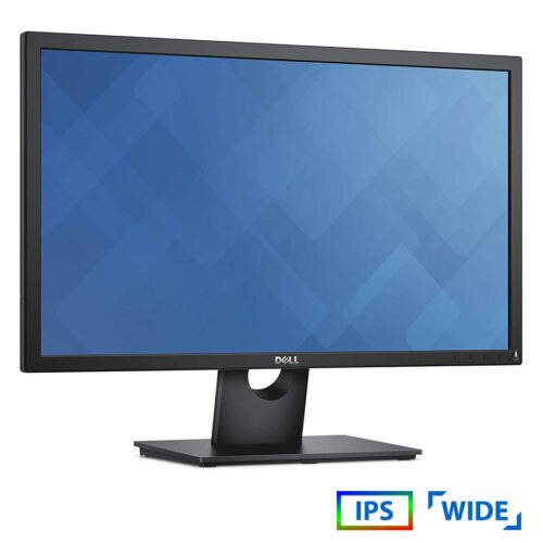 Used Monitor E2417H LED/Dell/24"/1920x1080/Wide/Black/D-SUB & DP