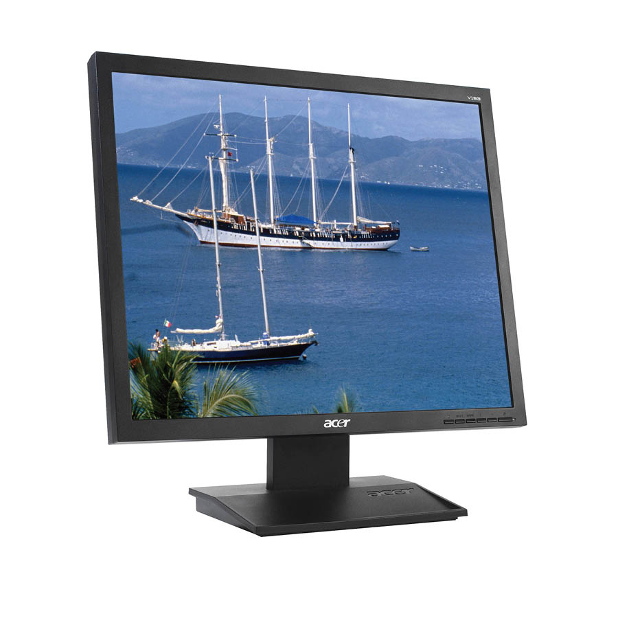 Used Monitor V193 TFT/Acer/19"/1280x1024/Silver/Black/D-SUB