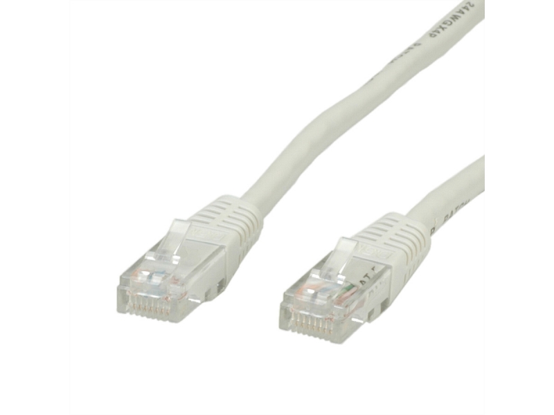 VALUE Patchkabel Cat5e UTP 10m grau 21.99.0510