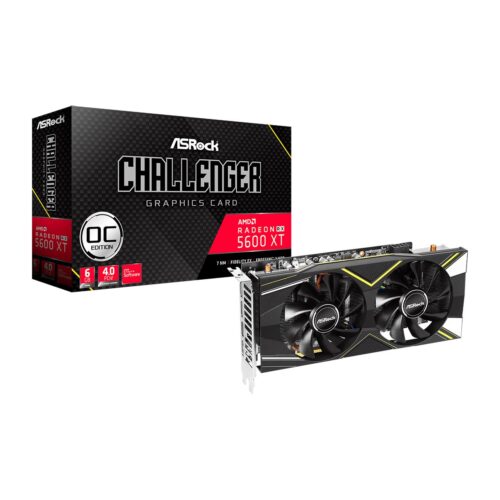 VGA ASRock Radeon RX 5600 XT Challenger D 6G OC | Asrock - 90-GA1XZZ-00UANF