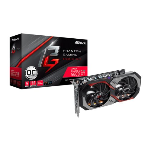VGA ASRock Radeon RX 5600 XT Phantom Gaming D2 6G OC | Asrock - 90-GA1WZZ-00UANF
