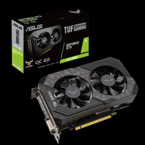 VGA Asus GeForce® GTX 1650 Super 4GB TUF GAMING OC | ASUS - 90VY0E42-M0NA00