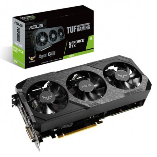 VGA Asus GeForce® GTX 1660 6GB TUF 3X Gaming Advanced | ASUS - 90YV0D16-M0NA00