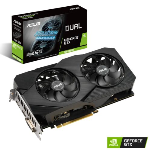 VGA Asus GeForce® GTX 1660 Super 6GB DUAL Advanced EVO | ASUS - 90YV0DS4-M0NA00