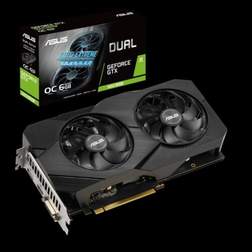 VGA Asus GeForce® GTX 1660 Super 6GB DUAL OC EVO | ASUS - 90YV0DS3-M0NA00
