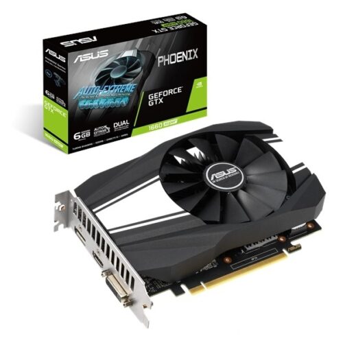 VGA Asus GeForce® GTX 1660 Super 6GB Phoenix | ASUS - 90YV0DT1-M0NA00