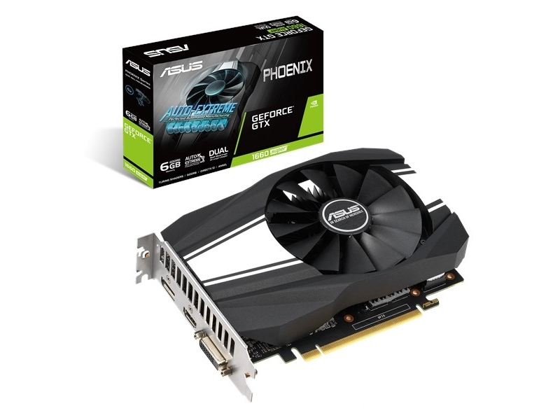 VGA Asus GeForce® GTX 1660 Super 6GB Phoenix | ASUS - 90YV0DT1-M0NA00