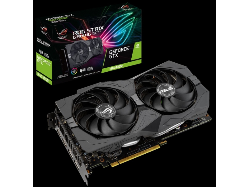 VGA Asus GeForce® GTX 1660 Super 6GB Strix | ASUS - 90YV0DW2-M0NA00