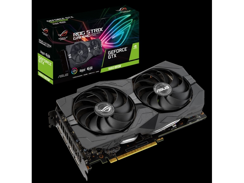 VGA Asus GeForce® GTX 1660 Super 6GB Strix Advanced | ASUS - 90YV0DW1-M0NA00