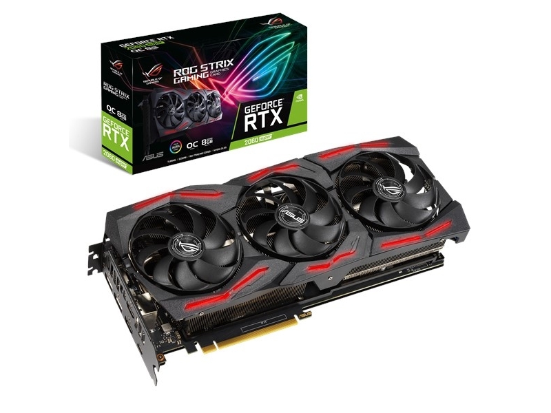 VGA Asus GeForce® RTX 2060 SUPER 8GB Strix OC Evo | ASUS - 90YV0DQ0-M0NA00