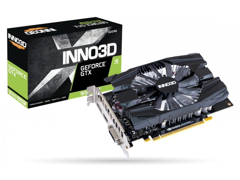 VGA Inno3D GeForce® GTX 1650 Super 4GB Compact X1 | Inno3D - N165S1-04D6-1720VA29