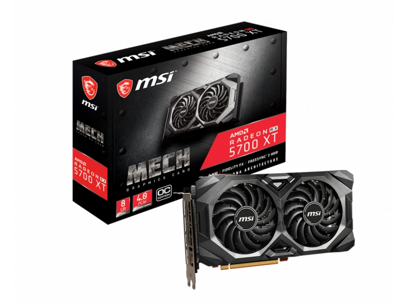 VGA MSI Radeon RX 5700 XT 8GB Mech OC | MSI - V381-003R