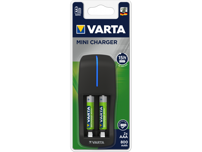Varta Akku NiMH Universal Charger inkl. 2x AAA 57646201421