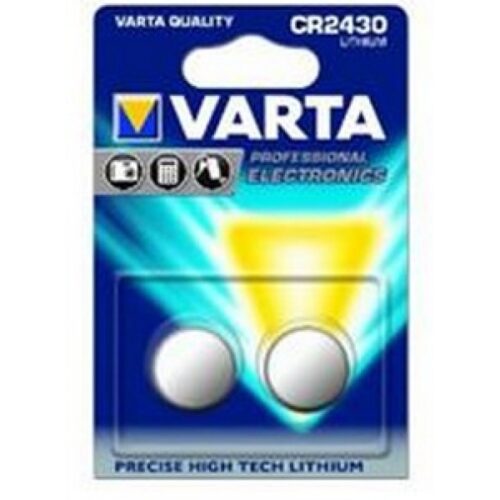 Varta Batterie Lithium Knopfzelle CR2430 Blister (2-Pack) 06430 101 402