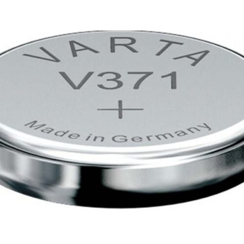 Varta Batterie Silver Oxide Knopfzelle 371 Blister (1-Pack) 00371 101 401