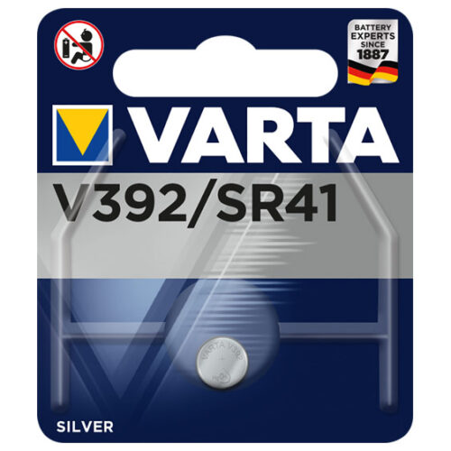 Varta Batterie Silver Oxide Knopfzelle 392 Blister (1-Pack) 00392 101 401
