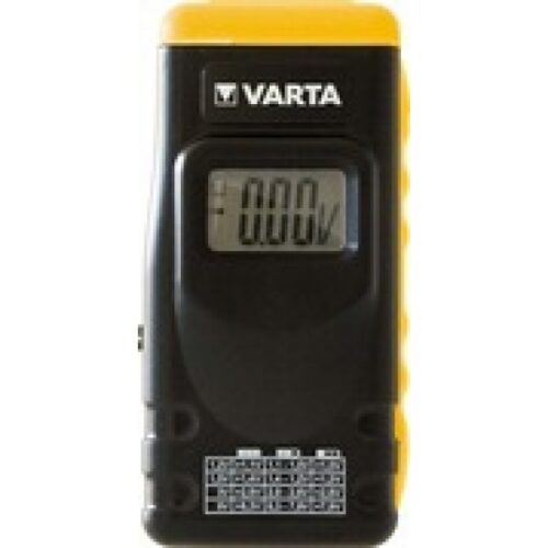 Varta Batterietester LCD Digital für AA, AAA C, D, 9V Blister 00891 101 401