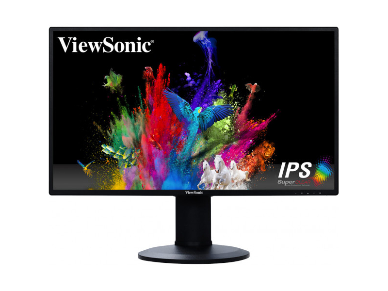 ViewSonic Wide Quad HD LED 5ms Black HDMI DP Speakers VG2719-2K