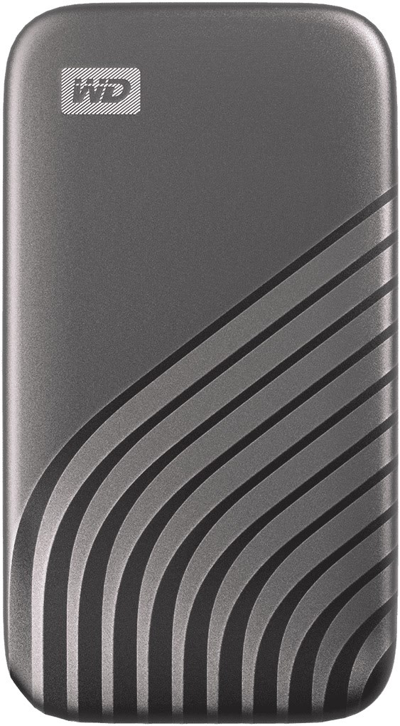 WD 2TB MyPassport USB 3.2 Gen2 Space Grey WDBAGF0020BGY-WESN