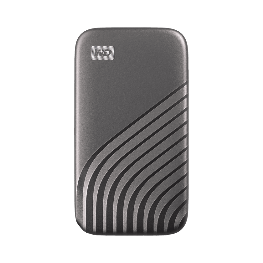 WD 500GB MyPassport USB 3.2 Gen2 Grau WDBAGF5000AGY-WESN