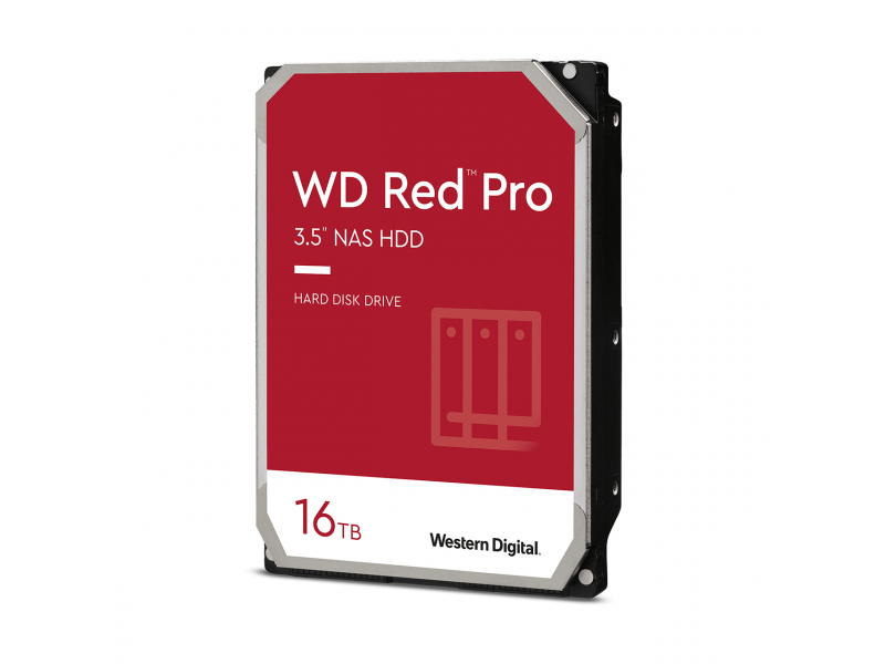 WD Red Pro - 3.5inch - 16000 GB - 7200 RPM WD161KFGX
