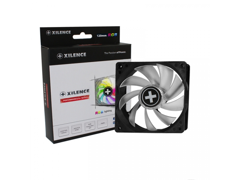 XILENCE PC- Gehäuselüfter Performance A+ Serie fan 120mm RGB LED  XPF120RGB