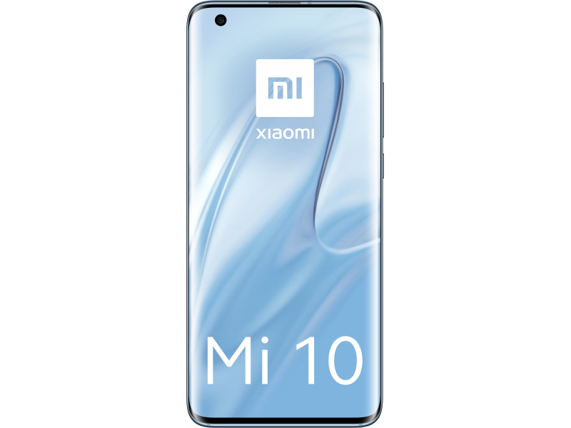 Xiaomi Mi 10 Dual-SIM-Smartphone Grau 256GB MZB9059EU