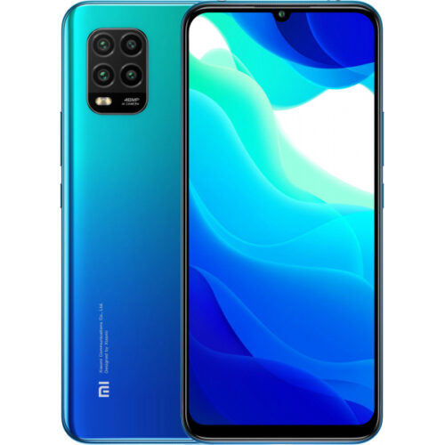 Xiaomi Mi 10 Lite 5G Dual-SIM-Smartphone Aurora-Blue 128GB MZB9319EU