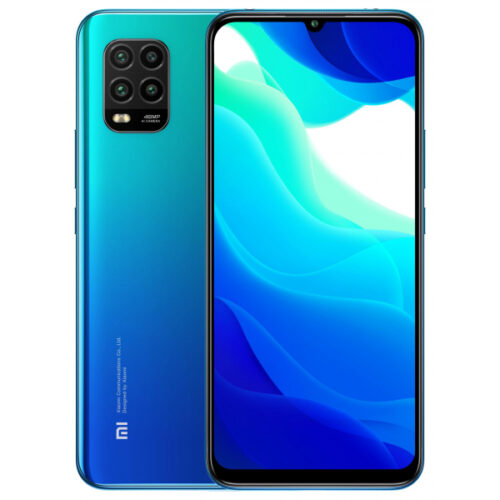 Xiaomi Mi 10 Lite 5G Dual-SIM-Smartphone Aurora-Blue 64GB MZB9316EU
