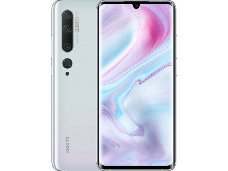 Xiaomi Mi Note 10 Dual Sim 6+128GB glacier white EU - MZB8617EU