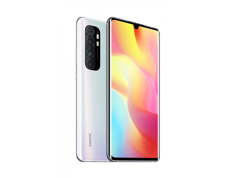 Xiaomi Mi Note 10 Lite Dual-SIM-Smartphone Glacier-White 64GB MZB9201EU