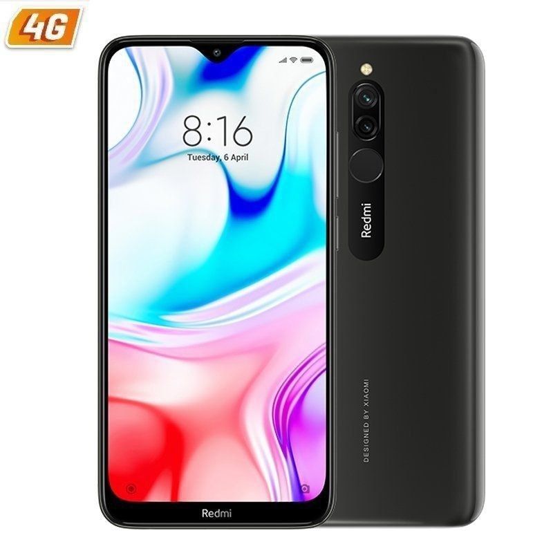 Xiaomi Redmi 8 Dual Sim 3+32GB onyx black EU - MZB8819EU