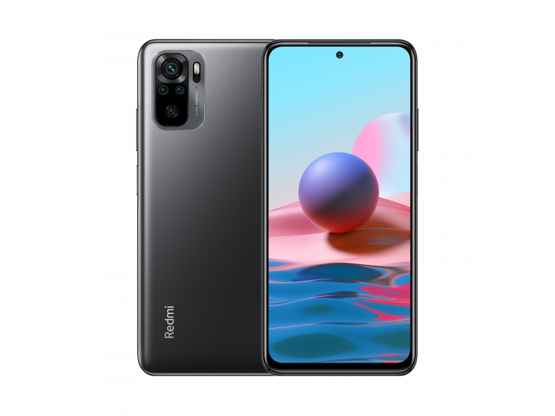 Xiaomi Redmi Note 10 Dual Sim 4+128GB onyx gray DE - MZB08OJEU