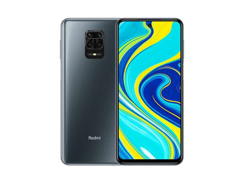 Xiaomi Redmi Note 9S Smartphone 128GB  Dual-SIM Grau MZB9111EU