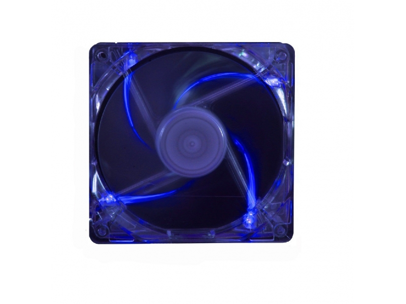 Xilence PC- Gehäuselüfter C case fan 120mm Transparent blue LED XPF120.TBL