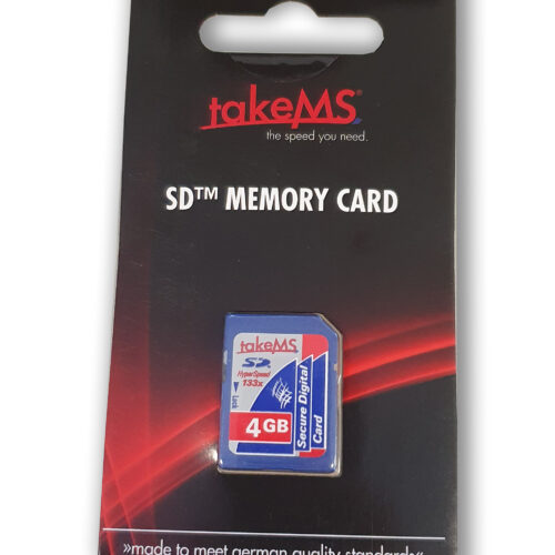 takeMS SD HyperSpeed 133x Memory Card 4GB Retail