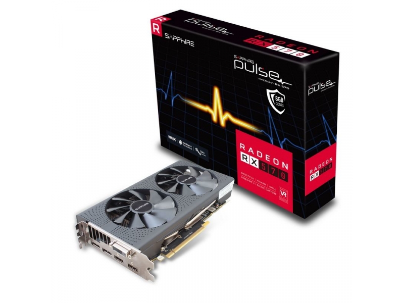 AMD Sapphire 8GB RX570 PULSE 8G 2xH