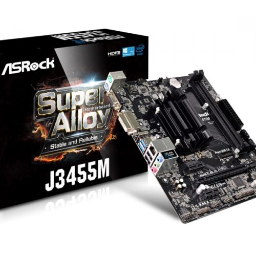 ASRock J3455M NA (integrated CPU) Micro ATX 90-MXB450-A0UAYZ