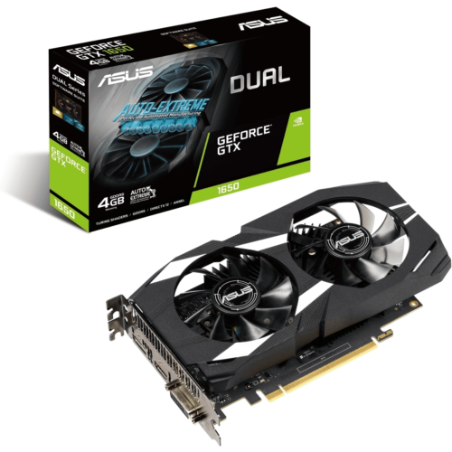 ASUS Dual-GTX1650-4G       (4GB,DVI,HDMI,DP,Active) 90YV0CV3-M0NA00