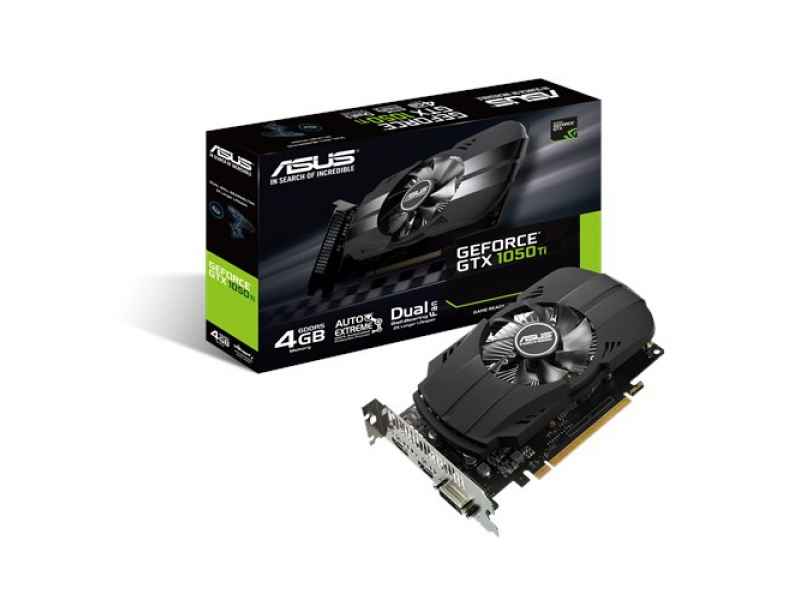 ASUS PH-GTX1050TI-4G GeForce GTX 1050 Ti 4GB GDDR5 90YV0A70-M0NA00