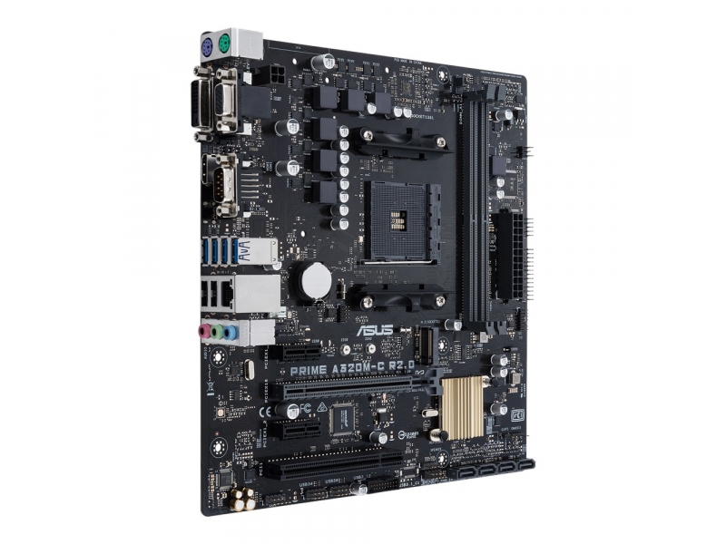 ASUS PRIME A320M-C R2.0 Socket AM4 AMD A320 Micro ATX 90MB0UE0-M0EAY0