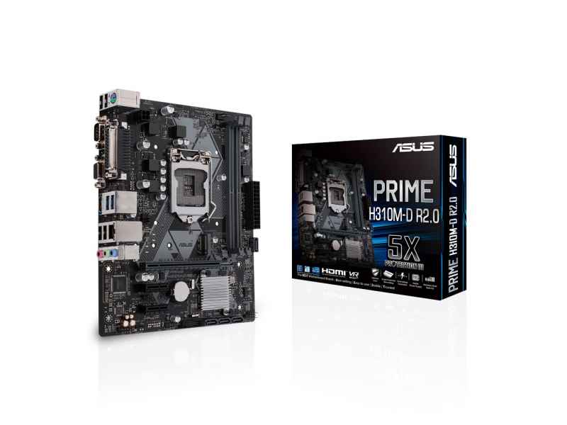 ASUS PRIME H310M-D R2.0 LGA 1151 Intel® micro ATX 90MB0YZ0-M0EAY0
