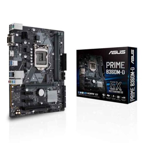 ASUS Prime B360M-D Intel® B360 LGA 1151 (Socket H4) 90MB0XP0-M0EAY0